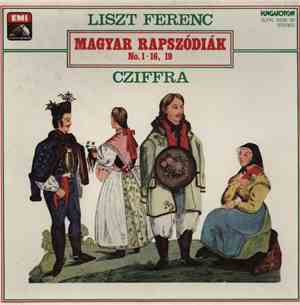 Franz Liszt - Georges Cziffra - Magyar Rapzódiák No. 1-16, 19
