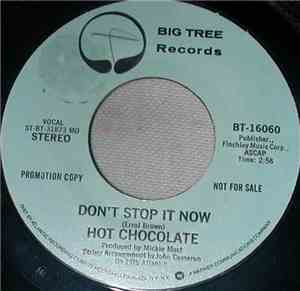 Hot Chocolate - Don't Stop It Now