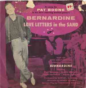 Pat Boone - Love Letters In The Sand / Bernardine