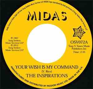 The Inspirations  - Your Wish Is My Command / I'll Take A Chance 'On You'