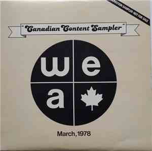Various - Canadian Content Sampler March, 1978