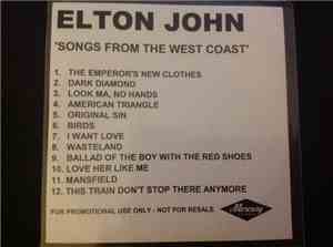 Elton John - Songs From The West Coast
