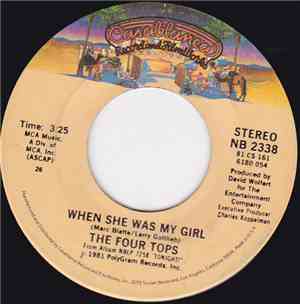 The Four Tops - When She Was My Girl