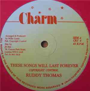 Ruddy Thomas - These Songs Will Last Forever