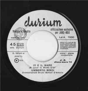 Umberto Bindi - Io E Il Mare