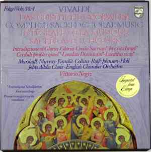 Vivaldi - Marshall - Murray - Finnilä - Collins - Rolfe Johnson - Holl, Joh ...