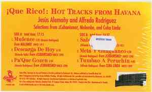 Jesús Alemañy And Alfredo Rodríguez - ¡Que Rico!: Hot Tracks From Havana