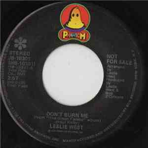 Leslie West - Don't Burn Me / E.S.P.