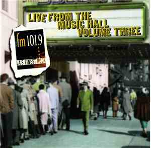 Various - Live From The Music Hall Volume Three