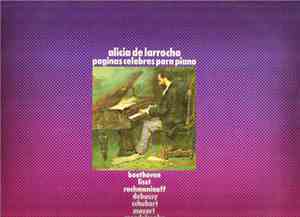 Alicia De Larrocha - Paginas Celebres Para Piano - Vol. 1