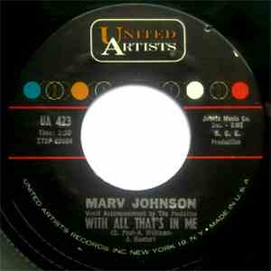 Marv Johnson -  With All That's In Me / Magic Mirror