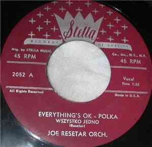 Joe Resetar Orchestra - Everything's Ok / Gypsy Joe