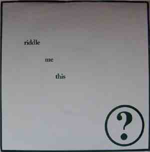 Riddle Me This - I'll Go Back