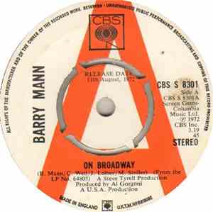 Barry Mann - On Broadway