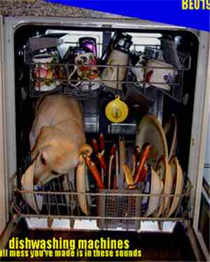 Dishwashing Machines - All Mess You've Made Is In These Sounds