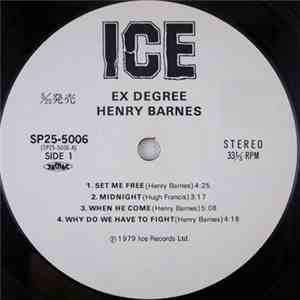 Henry Barnes  - Exdegree
