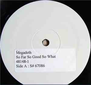 Megadeth - So Far So Good...So What