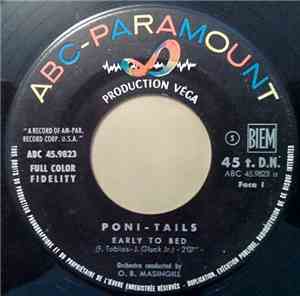 Poni-tails / The Sparkletones - Early To Bed / Black Slacks