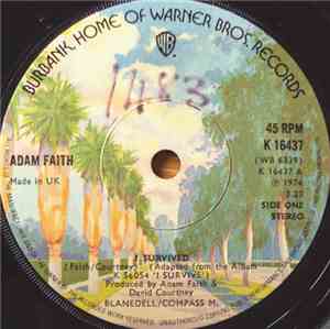Adam Faith - I Survived