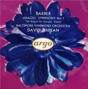 Barber - Baltimore Symphony Orchestra, David Zinman - Adagio • Symphony No. ...