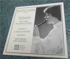 Georg Philipp Telemann, Michala Petri, Iona Brown, William Bennett , Klaus  ...
