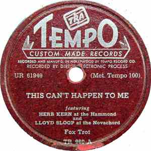 Herb Kern And Lloyd Sloop - This Can't Happen To Me / Banana Boat