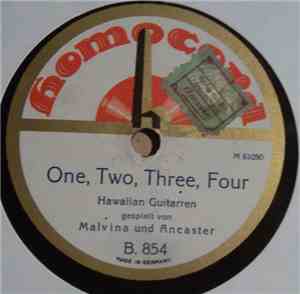 Malvina  Und Ancaster / Original Amerikanische Jazz-Band - One, Two, Three, ...