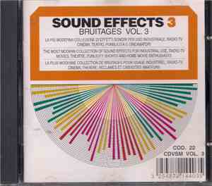 No Artist - Sound Effects 3 - Bruitages Vol. 3
