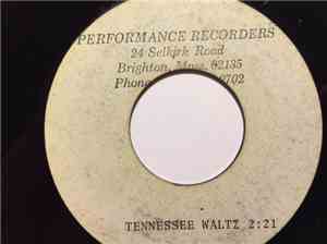 Unknown Artist - Tennessee Waltz / Over The Waves