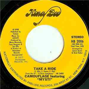 Camouflage  Featuring Mysti - Take A Ride / Bee Sting Pt. 2