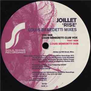 Joillet - Rise (Louis Benedetti Mixes)
