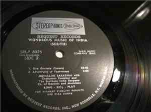 Mrinalini Sarabhai - Wondrous Music Of India (South)