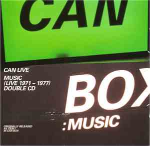 Can - Music (Live 1971-1977)