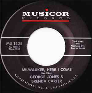 George Jones  & Brenda Carter - Milwaukee, Here I Come / Great Big Spirit O ...
