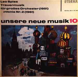 Leo Spies - Trauermusik / Sinfonie Nr. 2