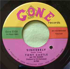 Tony Castle And The Raiders - Sincerely