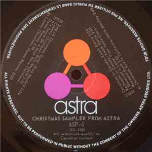 Various - Échantillon De Noël D'Astra / Christmas Sampler From Astra