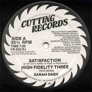 High Fidelity Three Featuring Sarah Dash - Satisfaction
