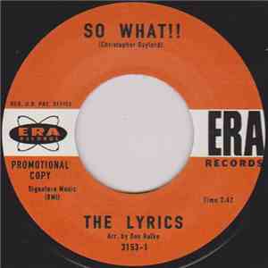 The Lyrics  - So What!!