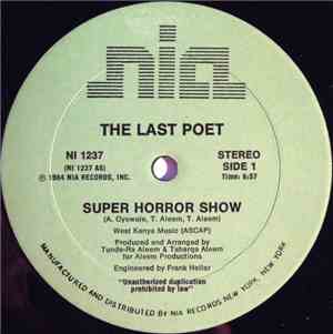 The Last Poet - Super Horror Show