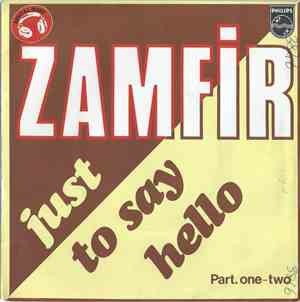 Zamfir - Just To Say Hello