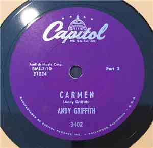 Andy Griffith - Carmen (Part 1) / Carmen (Part 2)