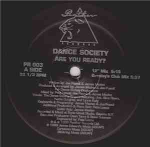 Dance Society - Are You Ready?