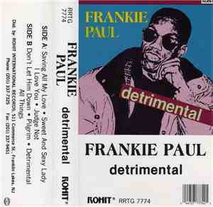Frankie Paul - Detrimental