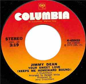 Jimmy Dean - Your Sweet Love (Keeps Me Homeward Bound)