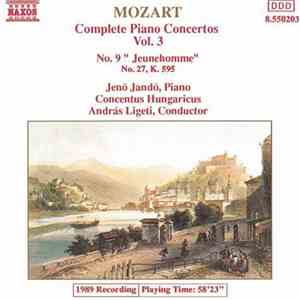 Mozart / Jenö Jandó, Concentus Hungaricus, András Ligeti - Complete Piano C ...