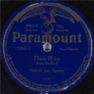 Norfolk Jazz Quartette - Dixie Blues / Quartet Blues