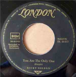 Ricky Nelson  - You Are The Only One