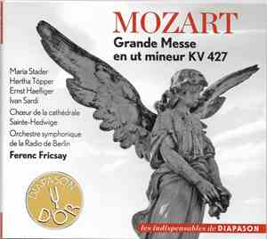 MOZART, Maria Stader, Hertha Töpper, Ernst Haefliger, Ivan Sardi, Choeur de ...