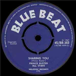 Prince Buster All Stars - Sharing You / You'll Be Lonely And Blue On The Tr ...